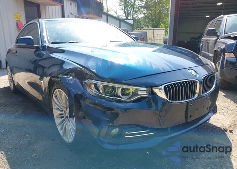 2014 BMW 428I from USA, damaged, VIN WBA3N3C55EF711749